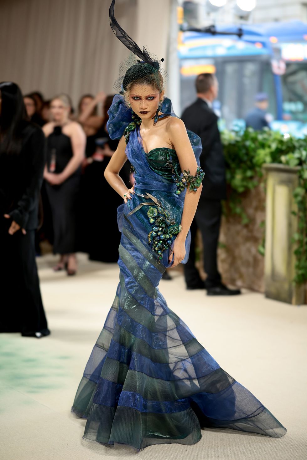 new york, new york may 06 zendaya attends the 2024 met gala celebrating sleeping beauties reawakening fashion at the metropolitan museum of art on may 06, 2024 in new york city photo by dimitrios kambourisgetty images for the met museumvogue