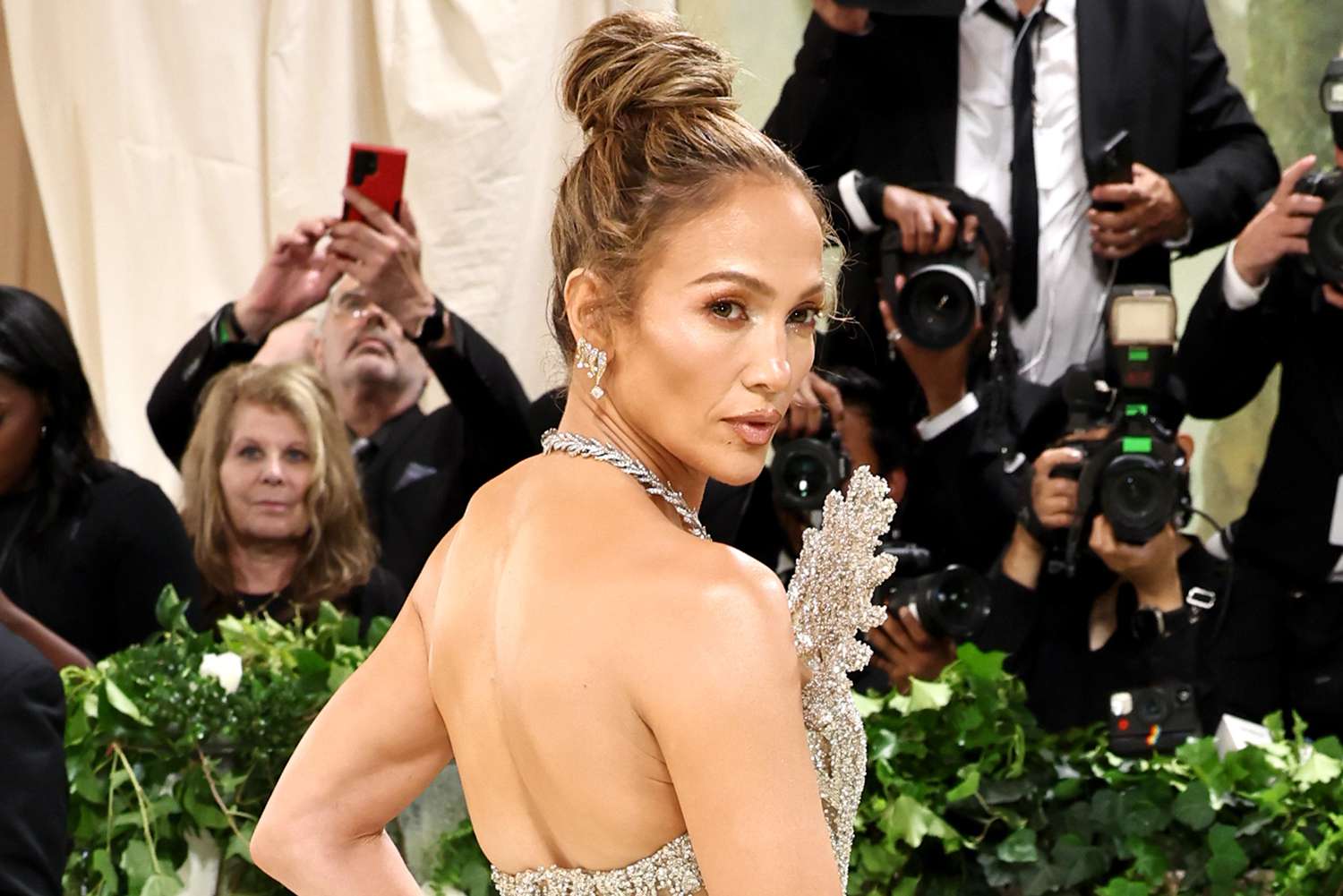 Jennifer Lopez Wears Naked Gown to 2024 Met Gala