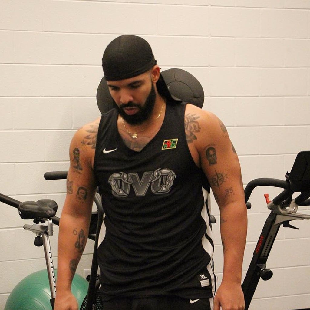 Instagram Pictures of Drake Working Out | POPSUGAR Fitness UK