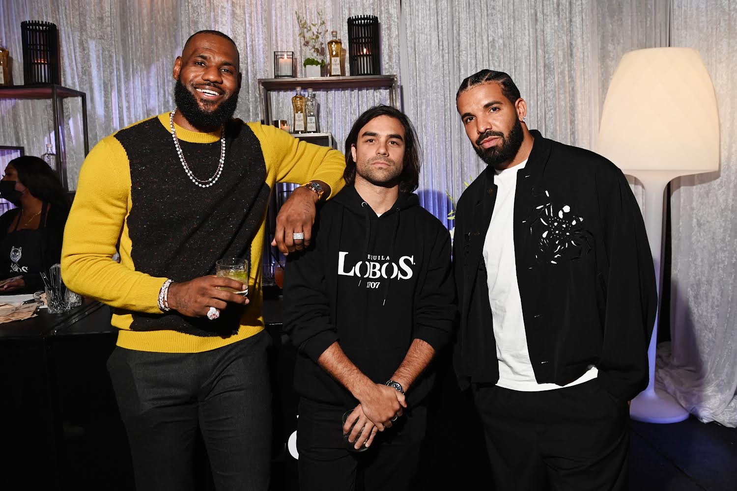 LeBron James and Drake bring the Lobos 1707 table to Canada with an A-List celebration!