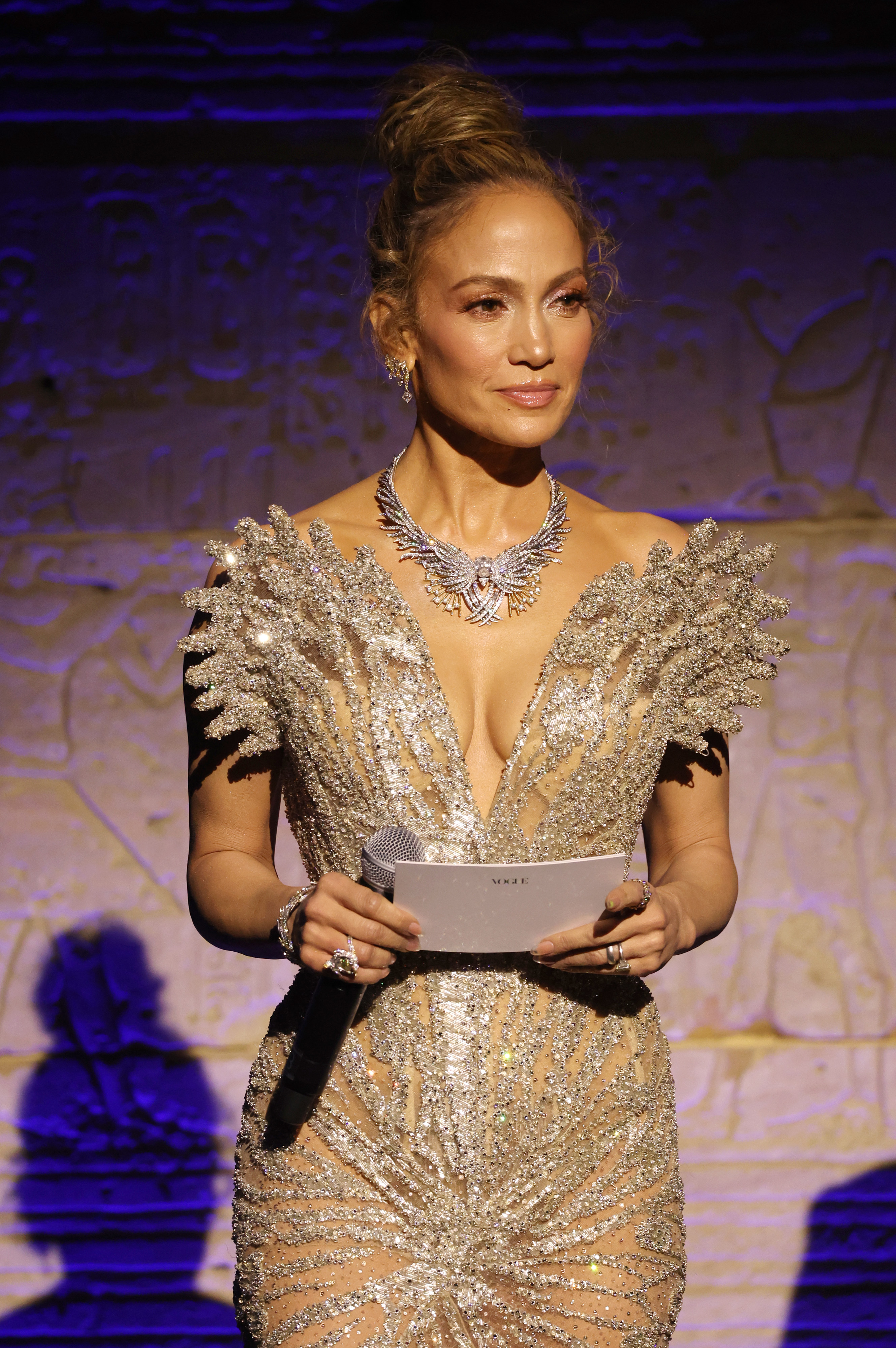 Jennifer Lopez at the Met Gala.