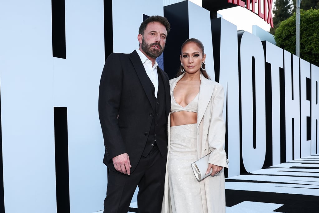 Jennifer Lopez and Ben Affleck Kiss on The Mother Red Carpet