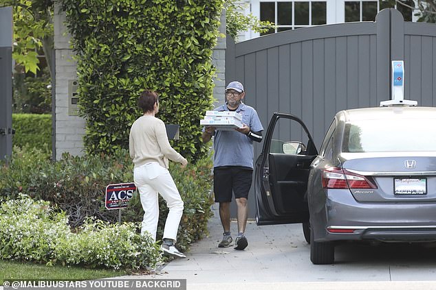 It was also recently revealed that the Brentwood home is only a mere two blocks away from ex-wife, Jennifer Garner