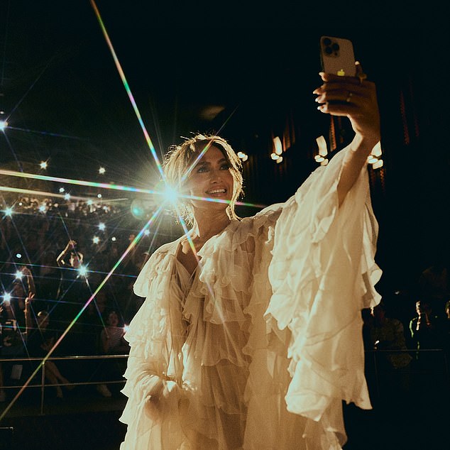 And in spite of the poor critic reviews, Lopez thanked her fans and 252 million Instagram followers for watching her film as Atlas topped the Netflix list on Saturday. Alongside a series of photos from the Mexico City premiere on Tuesday, she wrote: 'Gracias for making Atlas number 1 worldwide on @Netflix I LOVE YOU ALL SO MUCH'