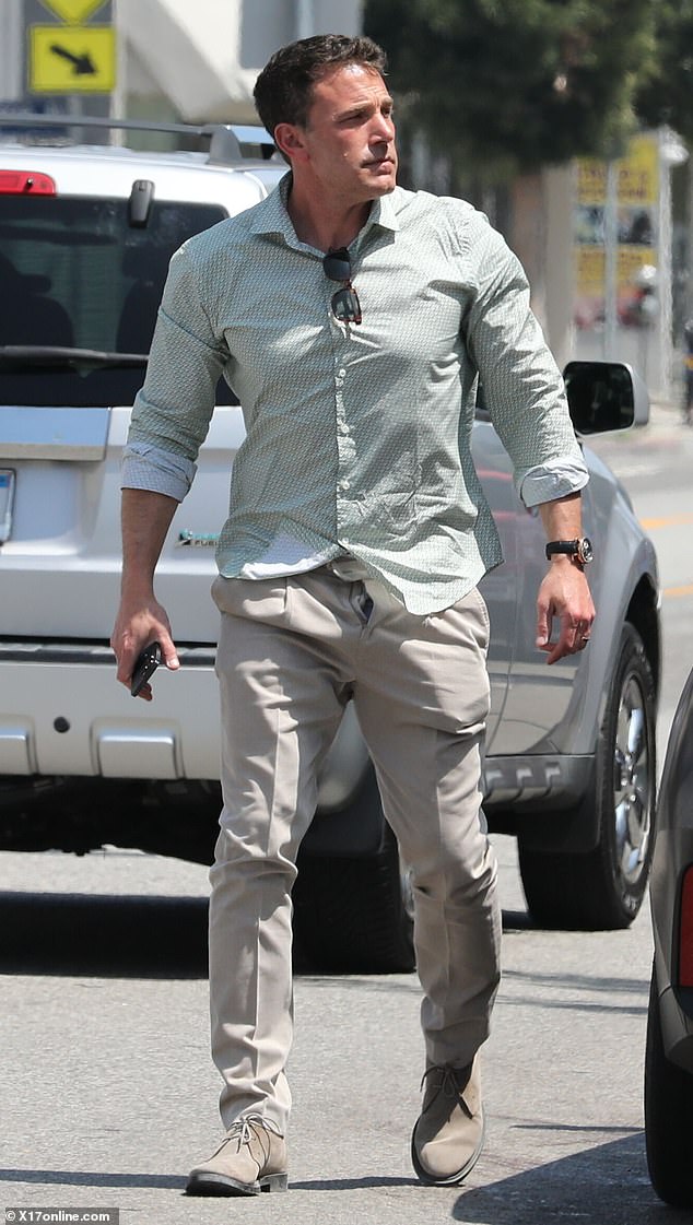 Ben Affleck, 51, was pictured at multiple locations in the greater LA area in recent days amid speculation about his marriage with Jennifer Lopez, 54