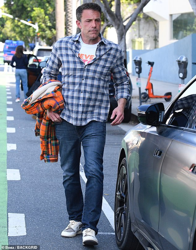 Ben Affleck, 51, was spotted reuniting with ex-wife, Jennifer Garner, 52, as they supported their son Samuel, 12, during his basketball match in Santa Monica on Saturday